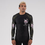 MEERKATSU - THE LAUGHING HANNYA – LONG SLEEVE RASHGUARD