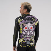 MEERKATSU - THE LAUGHING HANNYA – LONG SLEEVE RASHGUARD