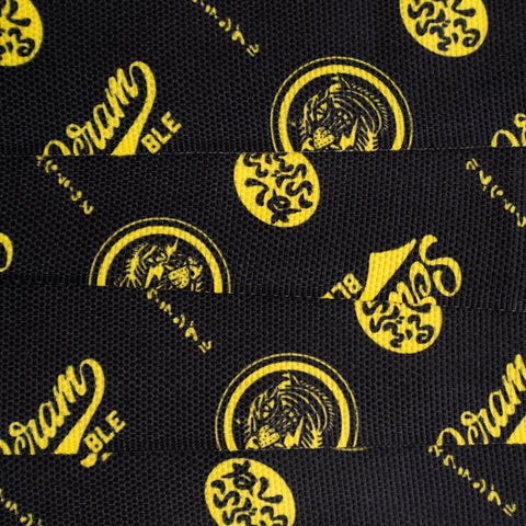 SCRAMBLE - LOGOTYPE HANDWRAPS - BLACK/YELLOW