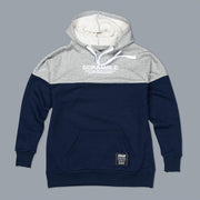 SCRAMBLE TAKAMIYA HOODY –  NAVY/GREY