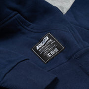 SCRAMBLE TAKAMIYA HOODY –  NAVY/GREY