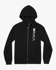 RVCA CAGE - ATHLETIC HOODIE BLACK