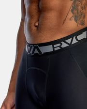 RVCA -COMPRESSION SHORTS - BLACK