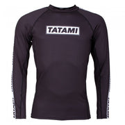 TATAMI - DWELLER LONG SLEEVE RASH GUARD - BLACK