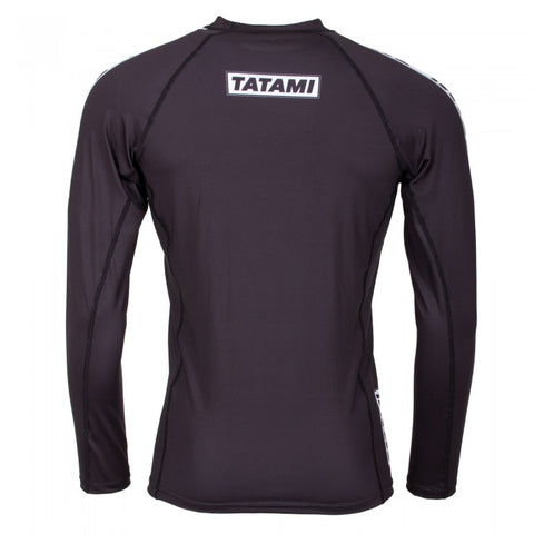 TATAMI - DWELLER LONG SLEEVE RASH GUARD - BLACK