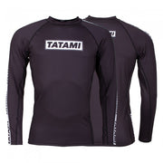 TATAMI - DWELLER LONG SLEEVE RASH GUARD - BLACK