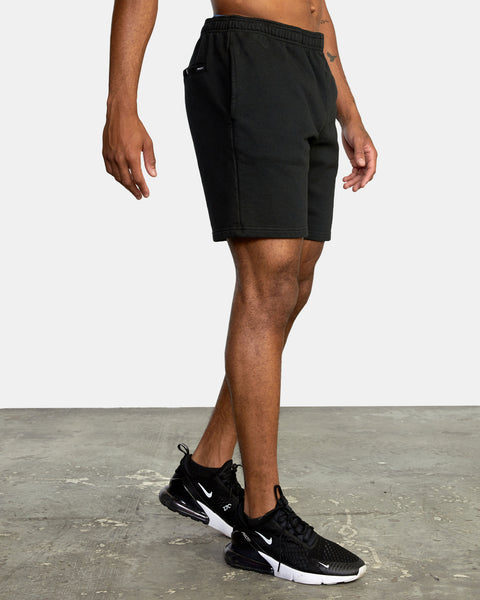 RVCA - VA ESSENTIAL SWEATSHORT - BLACK