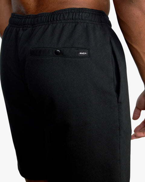 RVCA - VA ESSENTIAL SWEATSHORT - BLACK