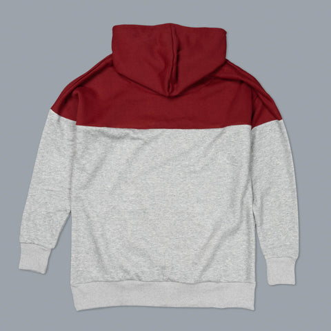 SCRAMBLE TAKAMIYA HOODY – BURGUNDY/GREY