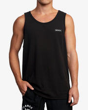 RVCA - ICON VEST TOP - BLACK