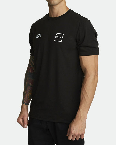 RVCA LANE TEE - BLACK