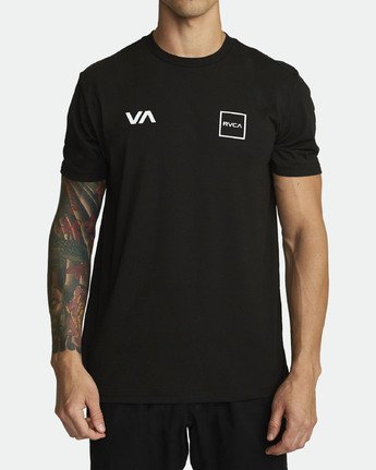 RVCA LANE TEE - BLACK