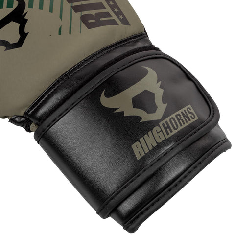 Ringhorns Charger MX Boxing Gloves - Khaki/Black