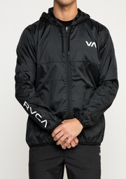 RVCA HEXSTOP JACKET IV BLACK