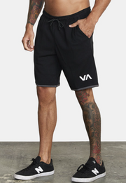 RVCA VA SPORT SHORT III - BLACK