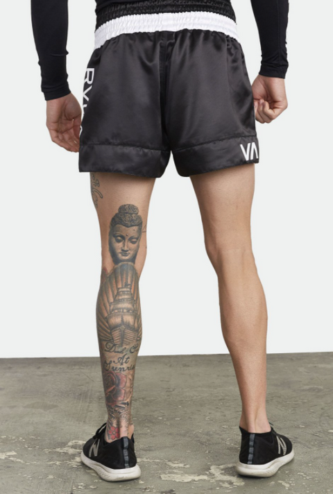 RVCA MUAY THAI - ATHLETIC SHORTS - BLACK