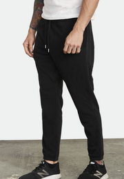 RVCA SWIFT SWEATPANTS - BLACK