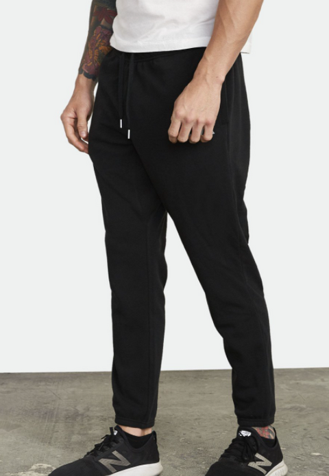 RVCA SWIFT SWEATPANTS - BLACK