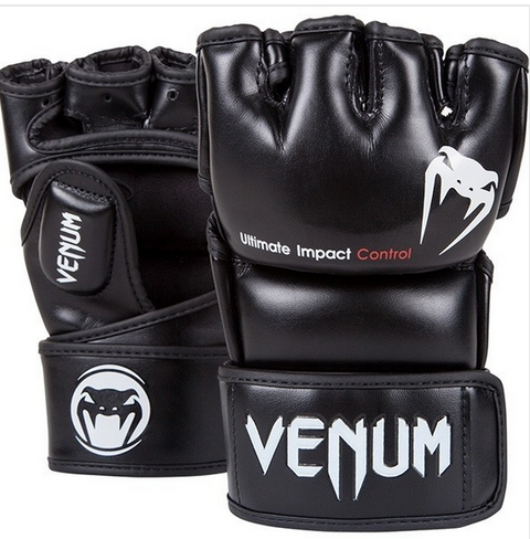 Venum Impact Adult MMA Fight Gloves Black