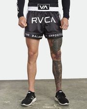 RVCA MUAY THAI - ATHLETIC SHORTS - BLACK