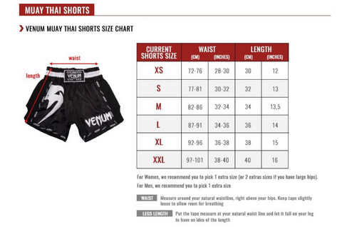 Venum Korat Muay Thai shorts Red Gold