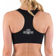 Dethrone Womens Sports Bra Black