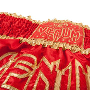 Venum Korat Muay Thai shorts Red Gold