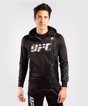 UFC VENUM AUTHENTIC FIGHT WEEK MEN'S ZIP HOODIE - BLACK