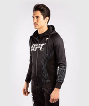 UFC VENUM AUTHENTIC FIGHT WEEK MEN'S ZIP HOODIE - BLACK