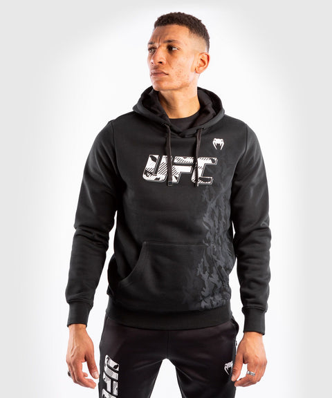 UFC VENUM AUTHENTIC FIGHT WEEK MEN'S PULLOVER HOODIE - BLACK