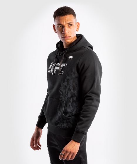 UFC VENUM AUTHENTIC FIGHT WEEK MEN'S PULLOVER HOODIE - BLACK