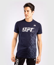 UFC VENUM AUTHENTIC FIGHT WEEK MEN'S SHORT SLEEVE T-SHIRT - NAVY BLUE