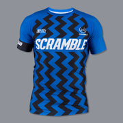 SCRAMBLE RANKED RASHGUARD V5 – BLUE