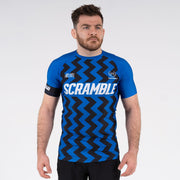 SCRAMBLE RANKED RASHGUARD V5 – BLUE