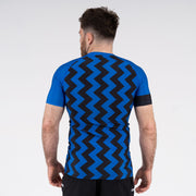 SCRAMBLE RANKED RASHGUARD V5 – BLUE