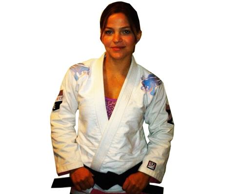 DO OR DIE Hyperfly Gi Koifish Womens - White w/ Pink Trim
