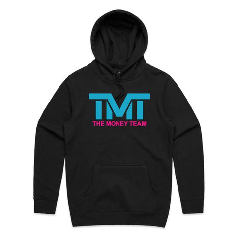 TMT CLASSIC HOODIE BLACK/AQUA