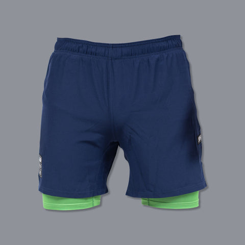 Scramble Combination Shorts – Blue/Green