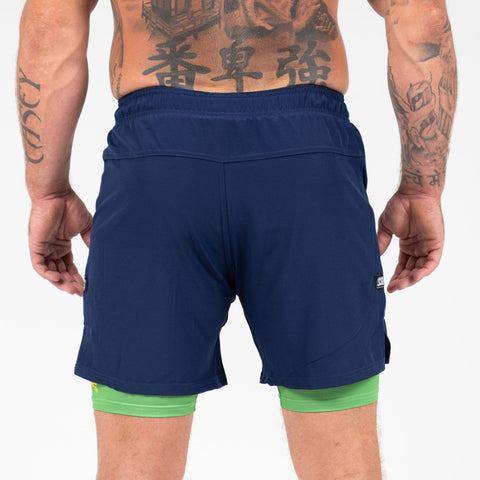 Scramble Combination Shorts – Blue/Green