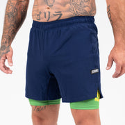 Scramble Combination Shorts – Blue/Green