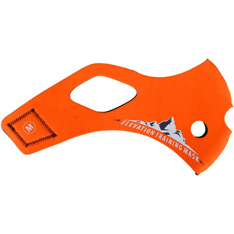 Elevation Training Mask 2.0 Solid Orange Sleeve