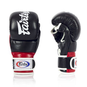 Fairtex FGV18 Super Sparring MMA Gloves - Black/Red