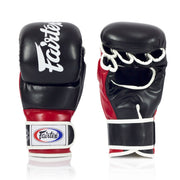 Fairtex FGV18 Super Sparring MMA Gloves - Black/Red