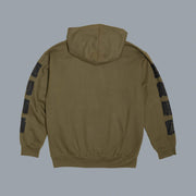 SCRAMBLE CHALLENGE HOODY – OLIVE