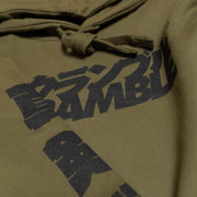 SCRAMBLE CHALLENGE HOODY – OLIVE