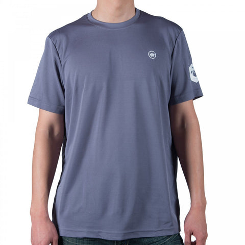 Dethrone Performance tee Steel