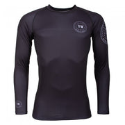 TATAMI - ICONIC LONG SLEEVE RASH GUARD - BLACK