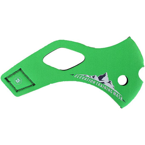 Elevation Training Mask 2.0 Solid Green Sleeve