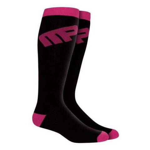 MusclePharm Knee Sock Black/Pink