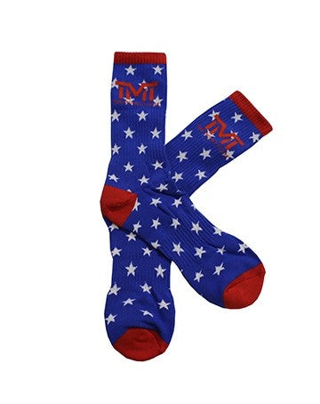 TMT MONEY DREAMS SOCKS RED/BLUE